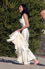 LIBERTY ROSS at a Wedding Ceremony on the Beach in Malibu 02/14/2016