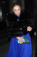 LILLY and Boris BECKER Leaves The Princess Trust Dinner Gala in London 02/04/2016
