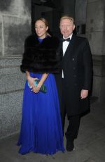 LILLY and Boris BECKER Leaves The Princess Trust Dinner Gala in London 02/04/2016