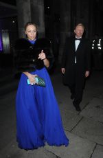 LILLY and Boris BECKER Leaves The Princess Trust Dinner Gala in London 02/04/2016