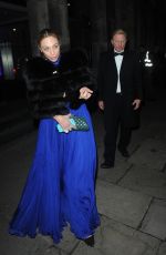 LILLY and Boris BECKER Leaves The Princess Trust Dinner Gala in London 02/04/2016