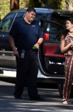 LILY ALDRIDGE Out and About in Los Angeles 02/08/2016