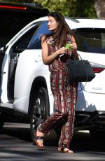 LILY ALDRIDGE Out and About in Los Angeles 02/08/2016