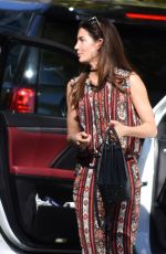 LILY ALDRIDGE Out and About in Los Angeles 02/08/2016