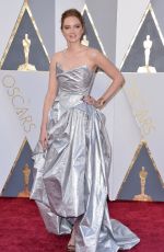 LILY COLE at 88th Annual Academy Awards in Hollywood 02/28/2016