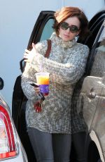 LILY COLLINS Out in Los Angeles 02/02/2016