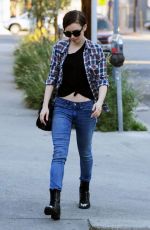 LILY COLLINS Shopping at Whole Foods in Los Angeles 02/13/2016