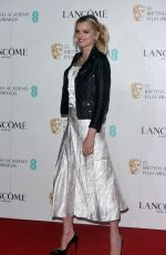 LILY DONALDSON at Lancome Bafta Nominees Party in London 02/13/2016