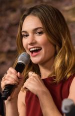LILY JAMES at Meet the Filmamker Speaker Series at Apple Store in London 02/02/2016
