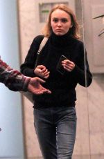 LILY-ROSE DEPP Out and About in Beverly Hills 02/01/2016
