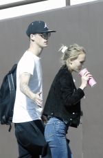 LILY-ROSE DEPP Out and About in Los Angeles 02/26/2016