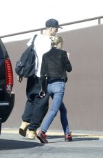 LILY-ROSE DEPP Out and About in Los Angeles 02/26/2016