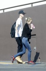 LILY-ROSE DEPP Out and About in Los Angeles 02/26/2016