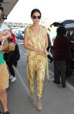 LILYA ALDRIDGE at Los Angeles International Airport 02/12/2016