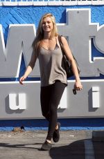 LINDSAY ARNOLS Arrives at DWTS Studio in Hollywood 02/24/2016