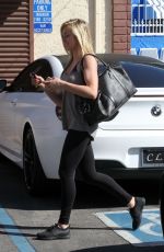 LINDSAY ARNOLS Arrives at DWTS Studio in Hollywood 02/24/2016