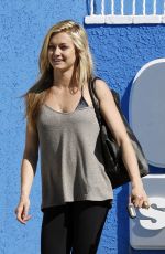 LINDSAY ARNOLS Arrives at DWTS Studio in Hollywood 02/24/2016