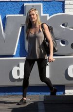 LINDSAY ARNOLS Arrives at DWTS Studio in Hollywood 02/24/2016