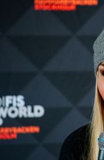 LINDSEY VONN at Press Conference Ahead of FIS Ski World Cup Parallel Slalom 02/23/2016