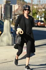 LISA RINNA Leaves a Yoga Class in Los Angeles 01/26/2016