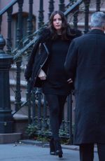 LIV TYLER Laves Her Home in New York 02/10/2016