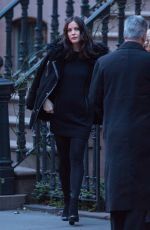 LIV TYLER Laves Her Home in New York 02/10/2016