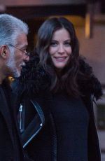LIV TYLER Laves Her Home in New York 02/10/2016