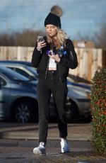LOUISA JOHNSON at a Train Station in Essex 02/09/2016
