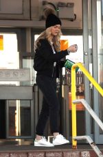 LOUISA JOHNSON at a Train Station in Essex 02/09/2016