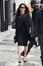 LUCY LIU Out and About in New York 01/26/2016