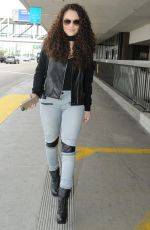 MADISON PETTIS Arrives at Los Angeles International Airport 01/30/2016