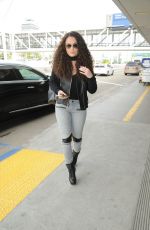 MADISON PETTIS Arrives at Los Angeles International Airport 01/30/2016