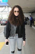 MADISON PETTIS Arrives at Los Angeles International Airport 01/30/2016