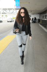 MADISON PETTIS Arrives at Los Angeles International Airport 01/30/2016