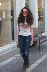 MADISON PETTIS Out and About in Los Angeles 02/08/2016