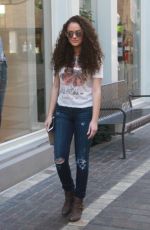 MADISON PETTIS Out and About in Los Angeles 02/08/2016