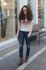 MADISON PETTIS Out and About in Los Angeles 02/08/2016