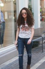 MADISON PETTIS Out and About in Los Angeles 02/08/2016