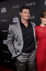 MAGGIE GRACE at The Choice Premiere in Hollywood 02/01/2016