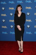 MAGGIE SIFF at 68th Annual Directors Guild of America Awards in Los Angeles 02/06/2016