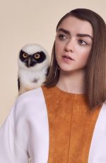 MAISIE WILLIAMS in Instyle Magazine, UK April 2016 Issue