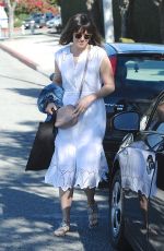 MANDY MOORE Out and About in Beverly Hills 02/15/2016