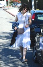 MANDY MOORE Out and About in Beverly Hills 02/15/2016