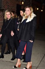 MARGOT ROBBIE Arrives at Late Night with Stephen Colbert in New York 02/07/2016
