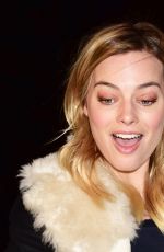 MARGOT ROBBIE Arrives at Late Night with Stephen Colbert in New York 02/07/2016