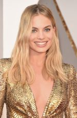 MARGOT ROBBIE at 88th Annual Academy Awards in Hollywood 02/28/2016
