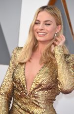 MARGOT ROBBIE at 88th Annual Academy Awards in Hollywood 02/28/2016