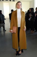 MARGOT ROBBIE at Calvin Klein Fall 2016 Presentation at New York Fashion Week 02/18/2016