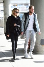 MARGOT ROBBIE at JFK Airport in New York 02/06/2016