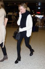 MARGOT ROBBIE at JFK Airport in New York 02/21/2016